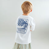 Wheat Main Kortærmet T-shirt Benno T-Shirt 9639 cloud
