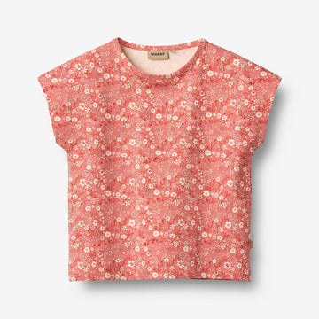 Wheat Main Kortærmet T-shirt Bette Jersey Tops and T-Shirts 9422 coral flowers