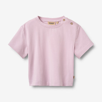 Wheat Main Kortærmet T-shirt Ella T-Shirt 9820 lavender glow