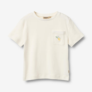 Wheat Main Kortærmet T-shirt Elsine T-Shirt 3182 ivory