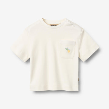 Wheat Main Kortærmet T-shirt Elsine T-Shirt 3182 ivory