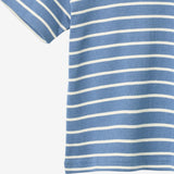Wheat Main Kortærmet T-shirt Fabian T-Shirt 1048 blue stripe