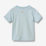 Wheat Main Kortærmet T-shirt Fabian T-Shirt 2703 summer sky