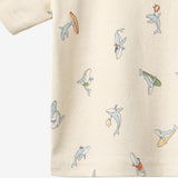 Wheat Main Kortærmet T-shirt Fabian T-Shirt 9669 whale friends