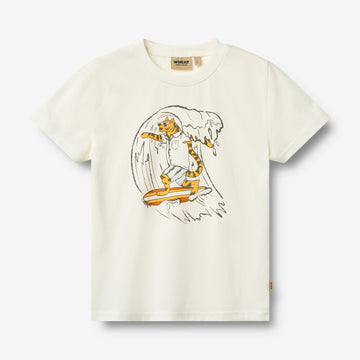 Wheat Main Kortærmet T-shirt Finn T-Shirt 9639 cloud
