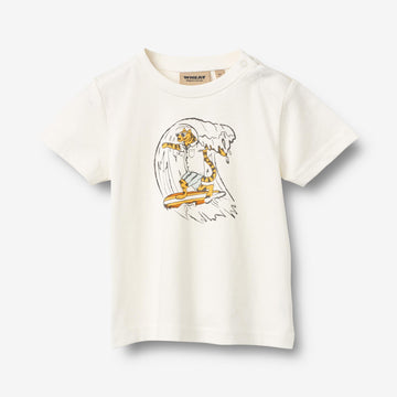 Wheat Main Kortærmet T-shirt Finn T-Shirt 9639 cloud