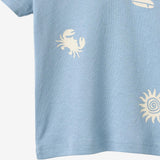 Wheat Main Kortærmet T-shirt Ib T-Shirt 1260 faded denim