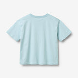 Wheat Main Kortærmet T-shirt Kim T-Shirt 2703 summer sky