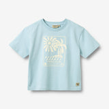 Wheat Main Kortærmet T-shirt Kim T-Shirt 2703 summer sky