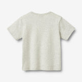 Wheat Main Kortærmet T-shirt Lumi T-Shirt 0224 melange grey