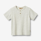 Wheat Main Kortærmet T-shirt Lumi T-Shirt 0224 melange grey