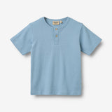 Wheat Main Kortærmet T-shirt Lumi T-Shirt 1260 faded denim