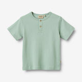 Wheat Main Kortærmet T-shirt Lumi T-Shirt 3217 green pool
