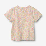 Wheat Main Kortærmet T-shirt Manna T-Shirt 9637 blush flower meadow