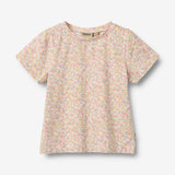 Wheat Main Kortærmet T-shirt Manna T-Shirt 9637 blush flower meadow