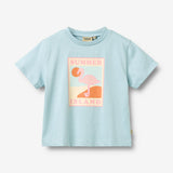 Wheat Main Kortærmet T-shirt Mirsa T-Shirt 2703 summer sky