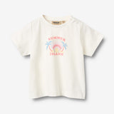Wheat Main Kortærmet T-shirt Mirsa T-Shirt 9639 cloud