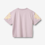 Wheat Main Kortærmet T-shirt Petri T-Shirt 1346 lavender