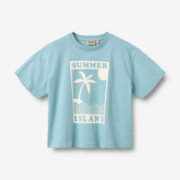 Wheat Main Kortærmet T-shirt Petri T-Shirt 9660 spring lake