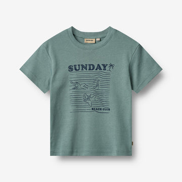 Wheat Main Kortærmet T-shirt Seb Jersey Tops and T-Shirts 1454 stormy sea