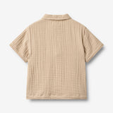 Wheat Main Kortærmet T-shirt Svend Set 3354 warm sand