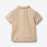 Wheat Main Kortærmet T-shirt Svend Shirt 3354 warm sand