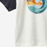 Wheat Main Kortærmet T-shirt Ville T-Shirt 3182 ivory
