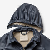 Wheat Outerwear Lang Regnjakke Finley Jacket 1060 ink