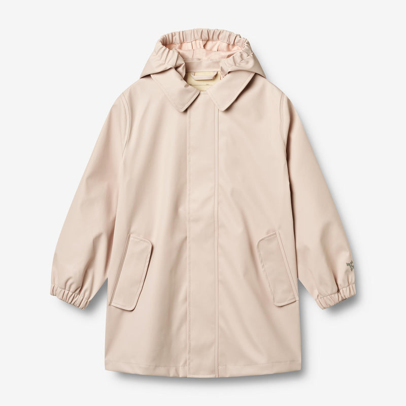 Wheat Outerwear Lang Regnjakke Finley Rainwear 1571 soft lavender