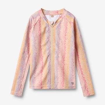 Wheat Main Langærmet Bade T-shirt Ada Swimwear 1234 multi rainbow