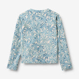 Wheat Main Langærmet Bade T-shirt Ada T-Shirt 9635 blue palm