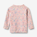 Wheat Main Langærmet Badebluse Dilan T-Shirt 9650 pink heart flowers