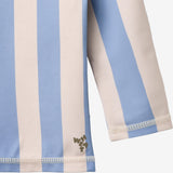 Wheat Main Langærmet Badebluse Dilan T-Shirt 9732 bold blue stripe