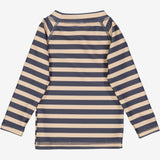 Wheat Main  Langærmet Badebluse Dilan | Baby Swimwear 1073 ink stripe