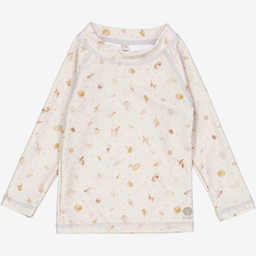 Wheat Main  Langærmet Badebluse Dilan | Baby Swimwear 9107 beach life
