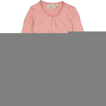 Wheat Main Langærmet Blonde Rib Body Underwear/Bodies 2024 rosie