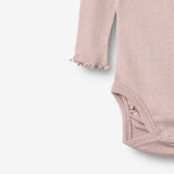 Wheat Main Langærmet Blonde Rib Body Lotta Body 1354 soft lilac