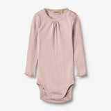 Wheat Main Langærmet Blonde Rib Body Lotta Body 1354 soft lilac