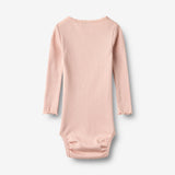 Wheat Main Langærmet Blonde Rib Body Lotta Body 2317 dim rose