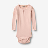 Wheat Main Langærmet Blonde Rib Body Lotta Body 2317 dim rose