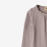 Wheat Main Langærmet Blonde Rib Body Lotta Body 9531 dusty purple