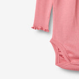 Wheat Main Langærmet Blonde Rib Body Lotta Body 9568 soft pink