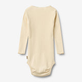 Wheat Main Langærmet Blonde Rib Body Lotta Body 9631 barely apricot