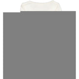 Langærmet Blonde Rib T-Shirt - ivory