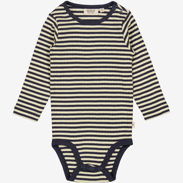 Wheat Main  Langærmet Body Underwear/Bodies 1387 midnight stripe