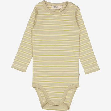 Wheat Main  Langærmet Body Underwear/Bodies 9111 sunny stripe