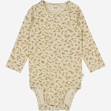 Wheat Main  Langærmet Body Underwear/Bodies 5059 fossil insects