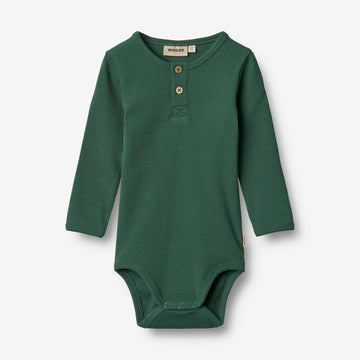 Wheat Main Langærmet Body Benny Underwear/Bodies 1145 green tea