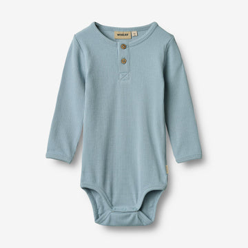 Wheat Main Langærmet Body Benny Underwear/Bodies 9419 calm blue