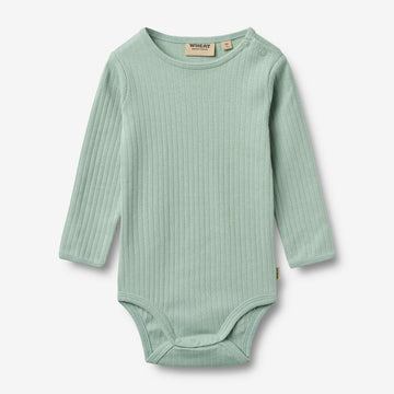Wheat Main Langærmet Body Berti Body 3217 green pool